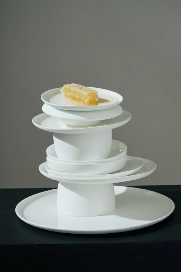 Serax Base, tallriksset, vitt, 12 delar