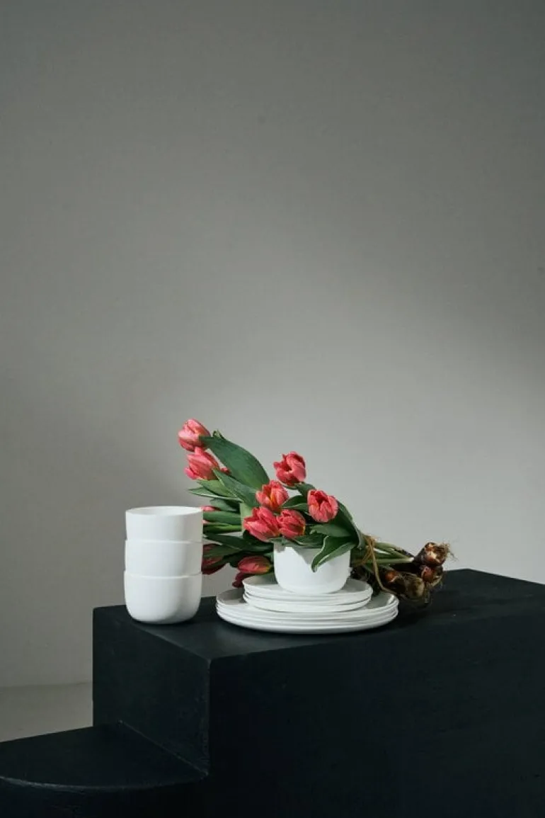 Serax Base, tallriksset, vitt, 12 delar