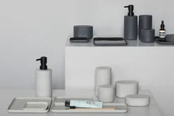 Serax Behållare Cose med lock, oval, S, mörkgrå