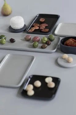 Serax Behållare Cose med lock, oval, S, mörkgrå