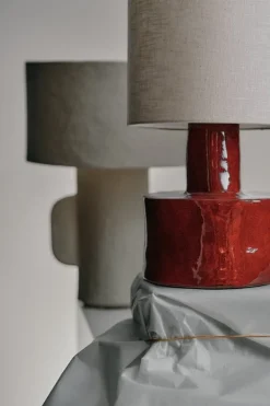 Serax Catherine, bordslampa, röd - beige