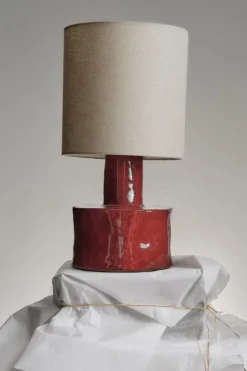 Serax Catherine, bordslampa, röd - beige