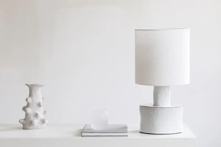 Serax Catherine, bordslampa, matt vit - vit