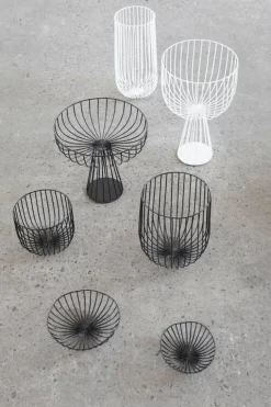 Serax Catu brödkorg, svart