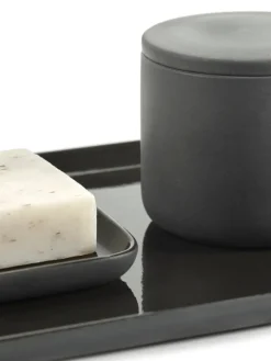 Serax Cose bricka kvadrat, mörkgrå