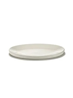 Serax Dune serveringsfat, oval, S, 34 x 46 cm, alabaster