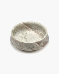 Serax Dune skål, M, 29 cm, ljusbrun marmor
