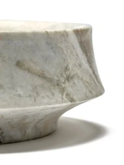 Serax Dune skål, M, 29 cm, ljusbrun marmor