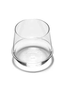 Serax Dune whiskyglas, klar
