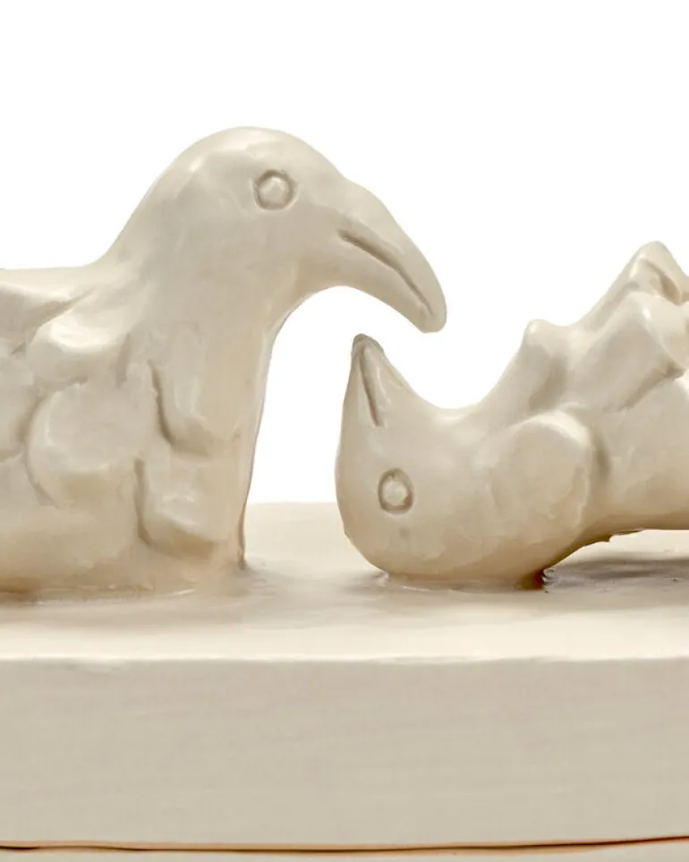 Serax Encensoir doftljus, L, elfenbensvitt