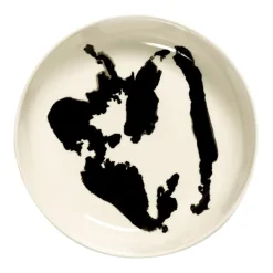 Serax Feast djup tallrik, 2 st, vit - svart