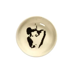 Serax Feast fat, 7,5 cm, 8 st, vit - svart