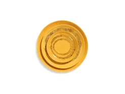 Serax Feast tallrik, XS, 4 st, gul - svart