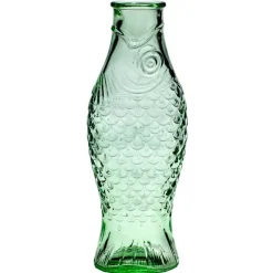 Serax Fish & Fish flaska, grön