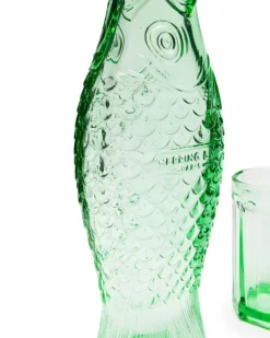 Serax Fish & Fish set, 5 delar, grön