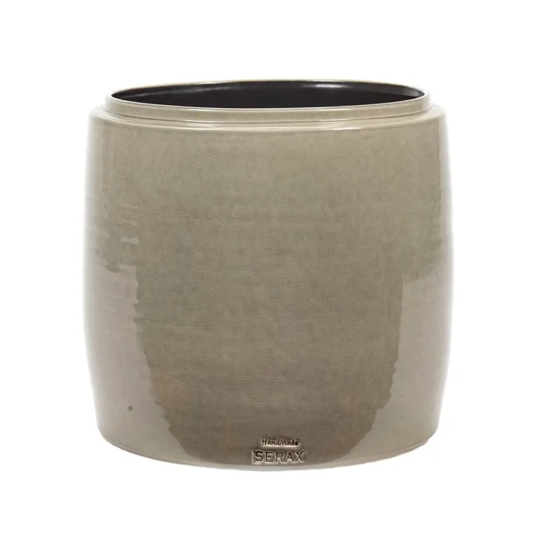 Serax Glazed Shades kruka, grå