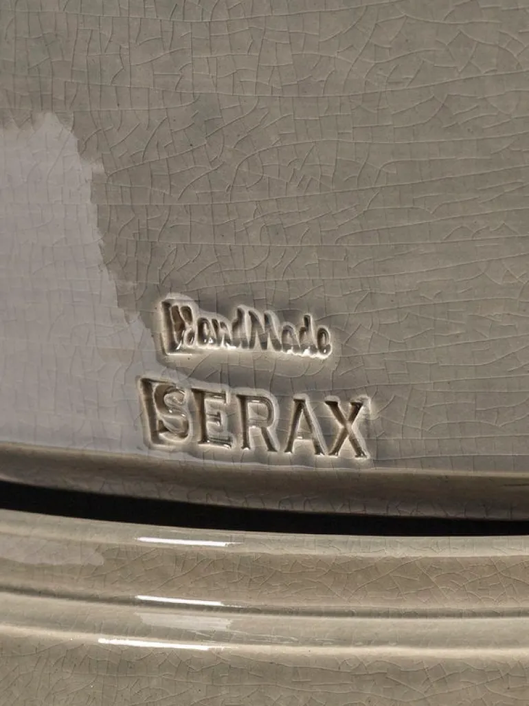 Serax Glazed Shades kruka, grå