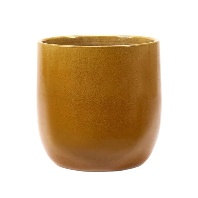 Serax Glazed Shades kruka, 27 x 29 cm, honey