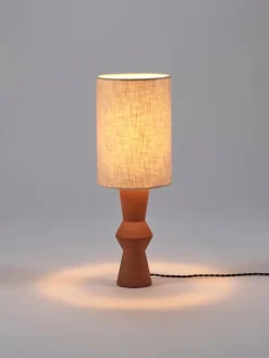 Serax Marie-Ann bordslampa, rödbrun