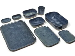 Serax Merci No 3 tallrik, blå - grå