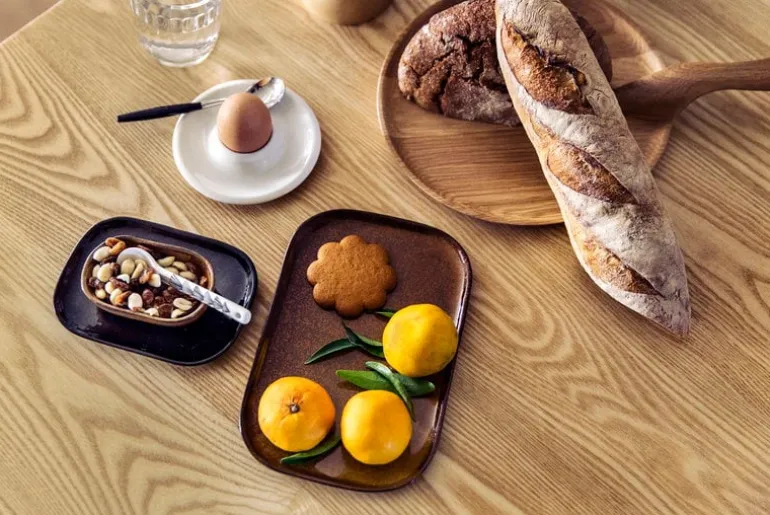 Serax Merci No 2 tallrik, ockra - brun