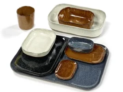 Serax Merci No 4 tallrik, ockra - brun