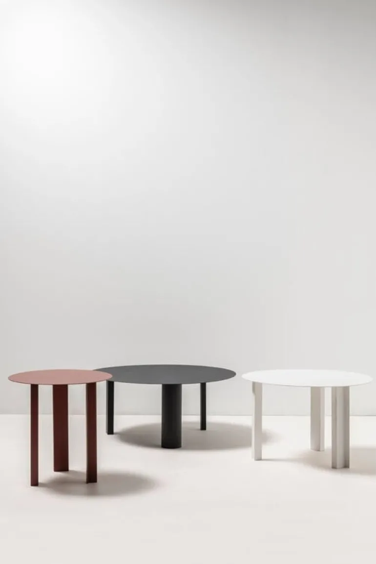 Serax Metal Sculptures sidobord, S, red tubes