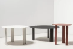 Serax Metal Sculptures sidobord, M, cream tubes