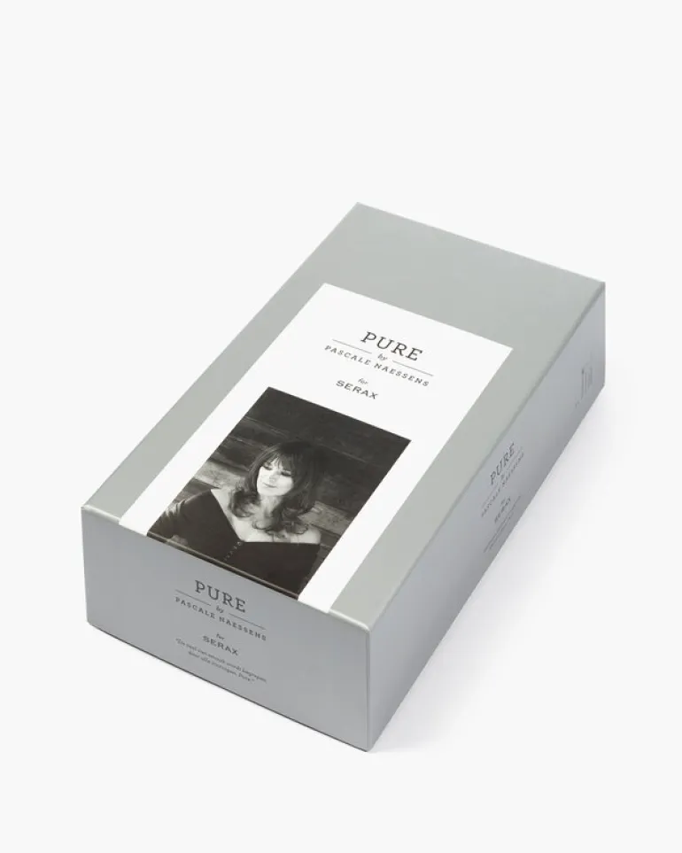 Serax Pure presentask bestickset, 24 delar, svart