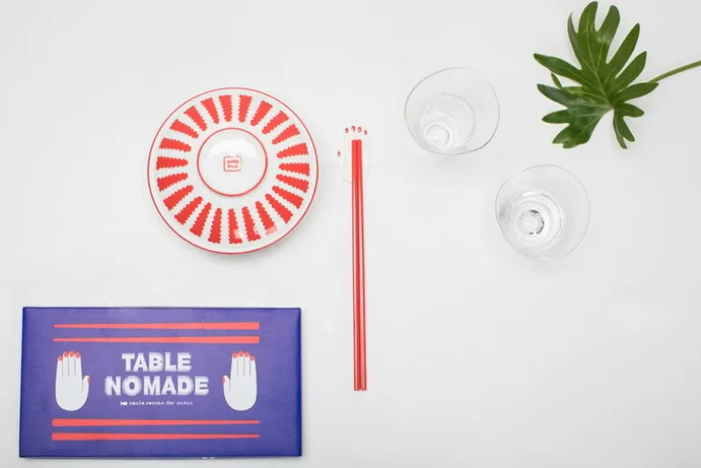 Serax Table Nomade ätpinnar med hållare, 2 st