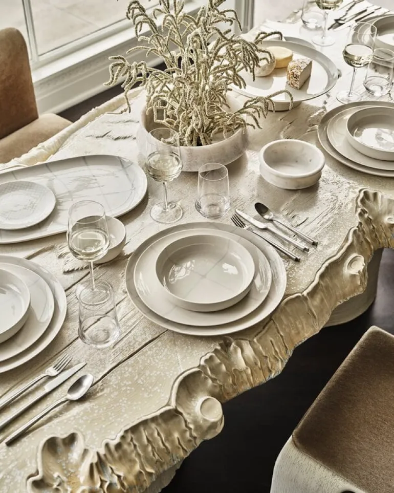 Serax Zuma mattallrik, M, 28 cm, salt