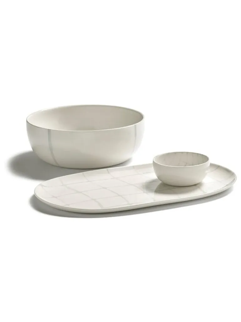 Serax Zuma skål, L, 28,5 cm, salt