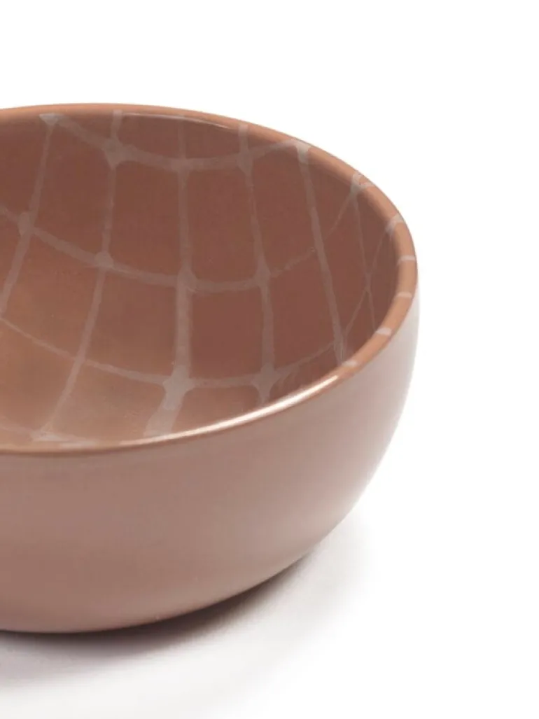 Serax Zuma skål, XS, 12,5 cm, sienna