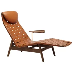 Sibast AV Egoist sidobord till schäslong, rökt ek