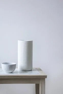 Sibast No 1 sidobord, 35 x 25 cm, såpad ek - vit marmor