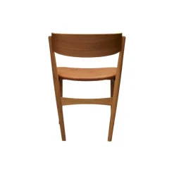 Sibast No 7 stol, ek - konjaksfärgat läder