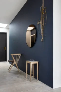 Sibast No 8 stol, såpad ek - grått tyg