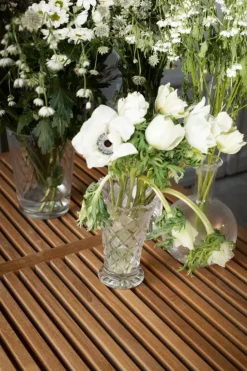 Sibast RIB matbord, 180 x 100 cm, teak - rostfritt stål