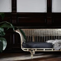 Sika-Design Belladonna soffa, naturlig rotting - mörkgrå