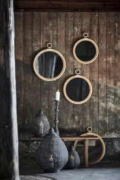 Sika-Design Ella spegel, stor, naturlig rotting