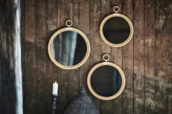 Sika-Design Ella spegel, stor, naturlig rotting