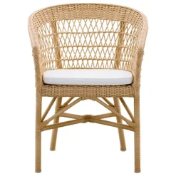 Sika-Design Emma stol, naturlig - vit