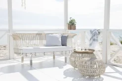 Sika-Design Franco Albini Exterior stor fotpall, vit