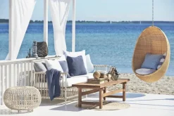 Sika-Design Franco Albini Exterior stor fotpall, vit