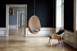 Sika-Design Madame fåtölj, naturlig rotting - mörkgrå