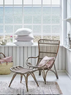 Sika-Design Monet fotpall, taupe rotting