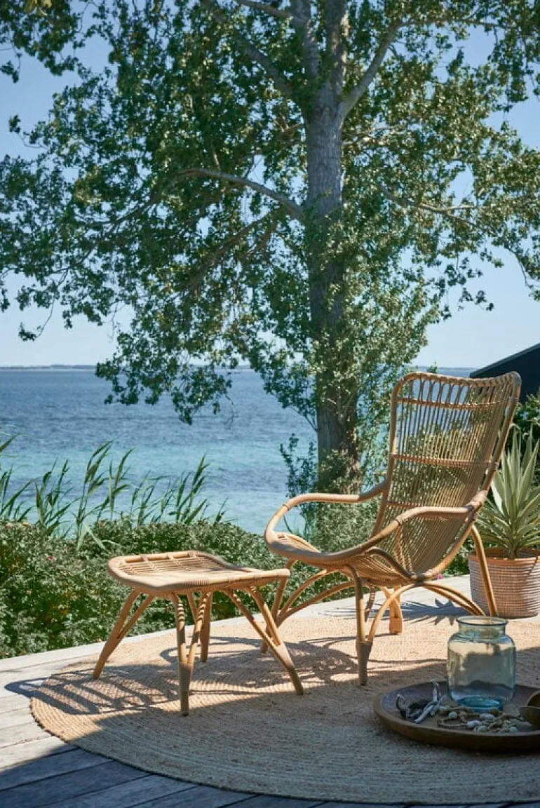 Sika-Design Monet utomhuspall, naturlig