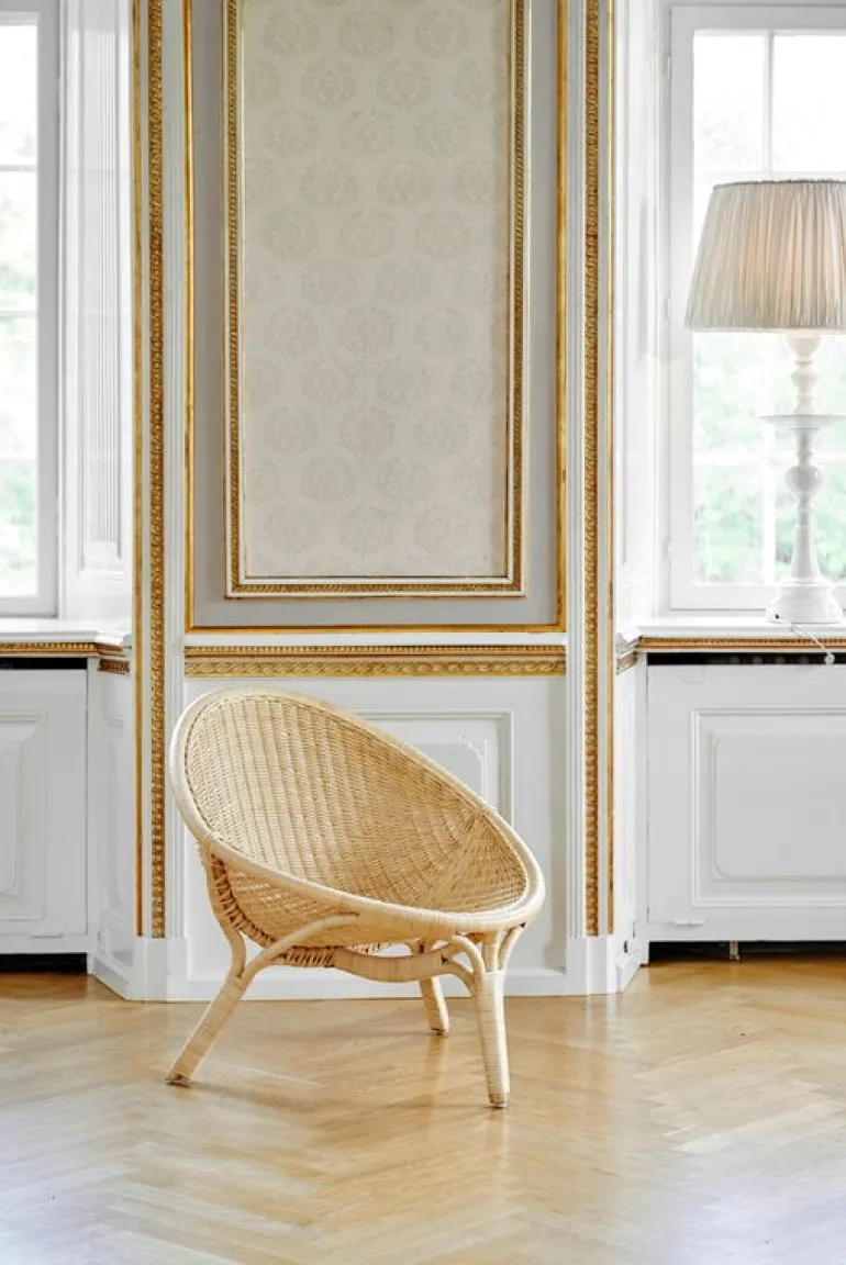 Sika-Design Rana fåtölj, naturlig rotting