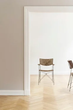 Sika-Design Rap matstol, hasselnötsfärgad rotting