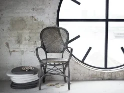 Sika-Design Rossini karmstol, taupe rotting